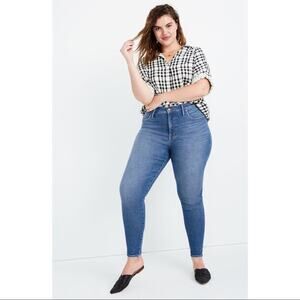 Madewell 9" Mid-Rise Skinny Jeans Plus Size 24